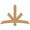 Ekena Millwork Alberta Smooth Timber Gable Bracket, Western Red Cedar, 60"W x 40"H x 1 1/2"D x 5 1/2"F, 16/12 Pitch GBW060X40X0206ALB00SWR - alternate 1